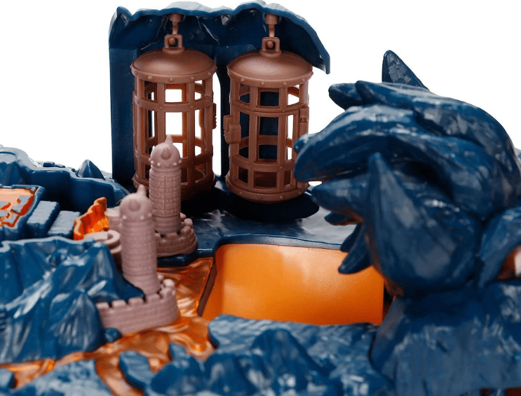 Nintendo Super Mario Movie Bowser's Island Castle Playset 41804 - Colorland Toys