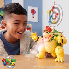 Nintendo Super Mario Movie Fire Breathing Bowser Action Figure 7inch 42312 - Colorland Toys