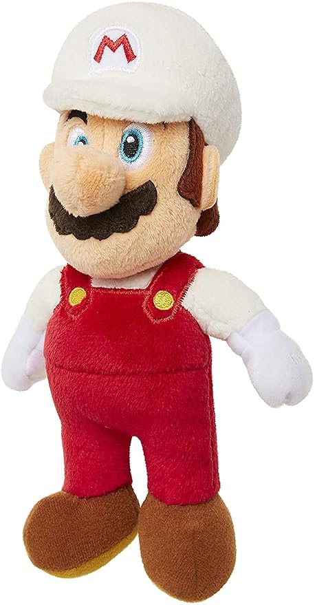 Nintendo Super Mario Plush 9inch - Fire Mario 40986/40947 — image 1