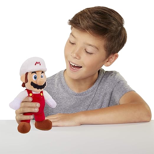 Nintendo Super Mario Plush 9inch - Fire Mario 40986/40947 — image 2