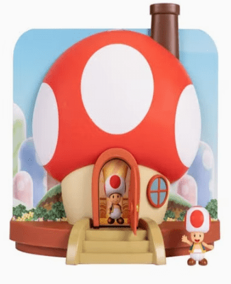 Nintendo Super Mario Toad House Playset Deluxe 2.5in 41367