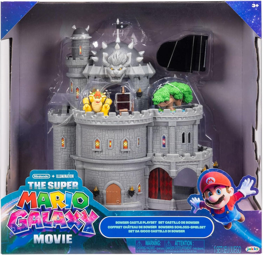 Nintendo Super Mario2 Movie Deluxe Bowser Castle Playset 43225-NIN — image 1
