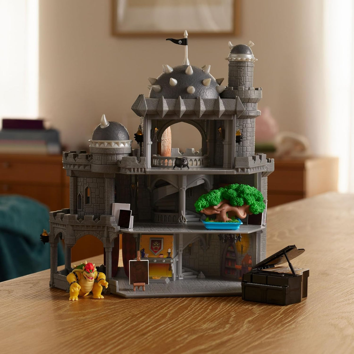 Nintendo Super Mario2 Movie Deluxe Bowser Castle Playset 43225-NIN — image 9