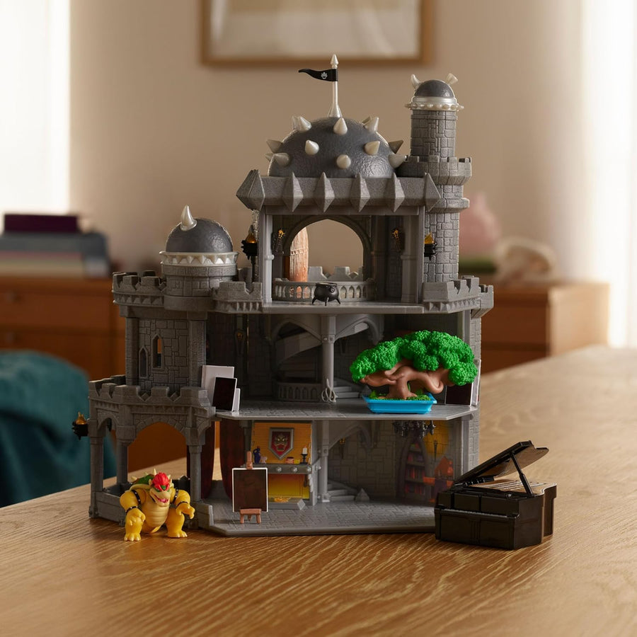 Nintendo Super Mario2 Movie Deluxe Bowser Castle Playset 43225-NIN — image 9