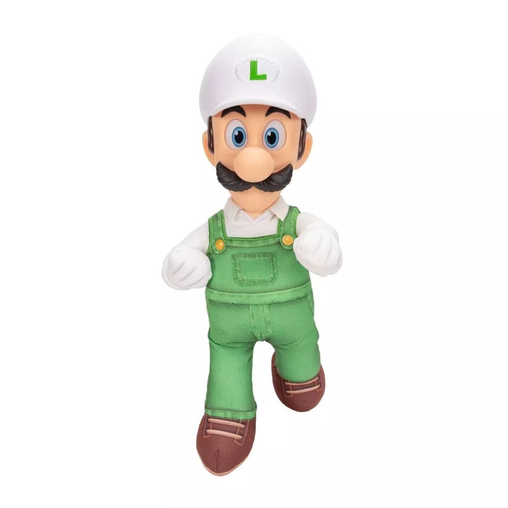 Nintendo Super Mario2 Movie Jumbo Roto Plush - Fire Luigi 43237 — image 2