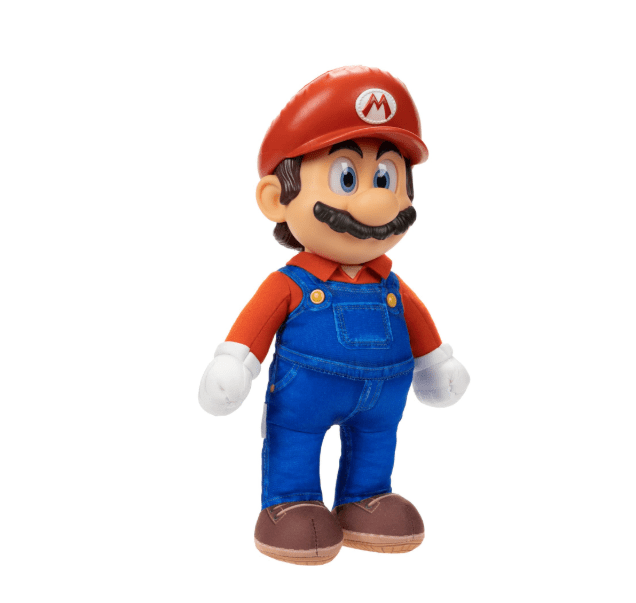 Nintendo The Super Mario Bros. Movie Poseable Plush - Mario 14inch 41726 — image 1