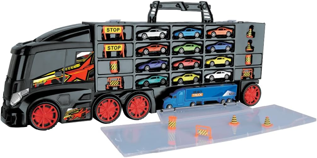 Nitro2Go Die - Cast Camton Transporter - Colorland Toys