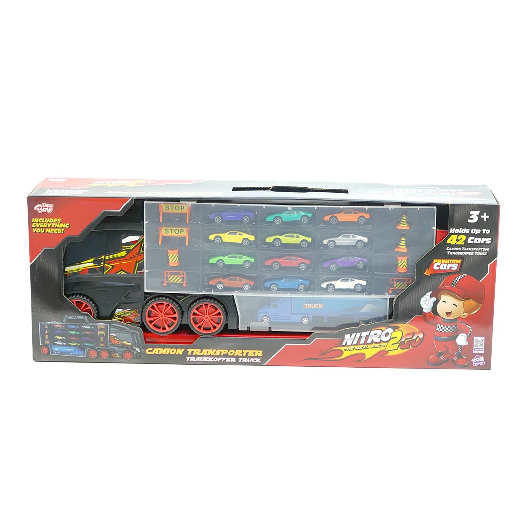 Nitro2Go Die - Cast Camton Transporter - Colorland Toys