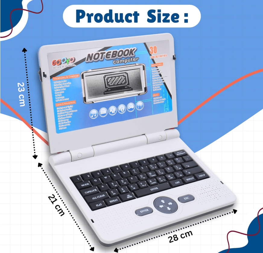 Notebook Computer Playset Black QX-1041E — image 4