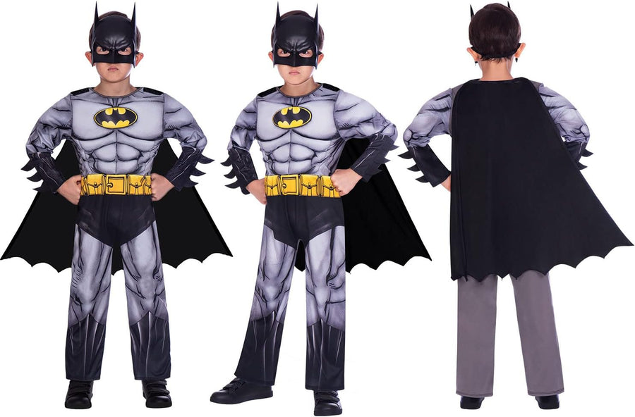 Official Warner Bros. Deluxe Batman Costume for Boys (10-12 Years) — image 2