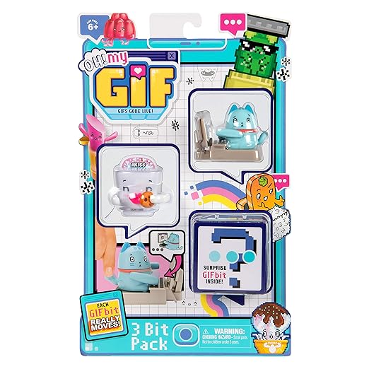 Oh my Gif 3 Bit Pack Catly & Smoochly 24120 - Colorland Toys