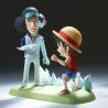 ONE PIECE - WCF LOG STORIES - Luffy vs Kuzan Figure by Banpresto