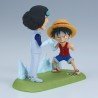ONE PIECE - WCF LOG STORIES - Luffy vs Kuzan Figure by Banpresto