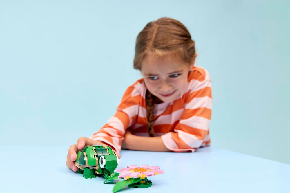 LEGO Creator Turtle With A Water Lily Flower 31377 - Colorland Toys