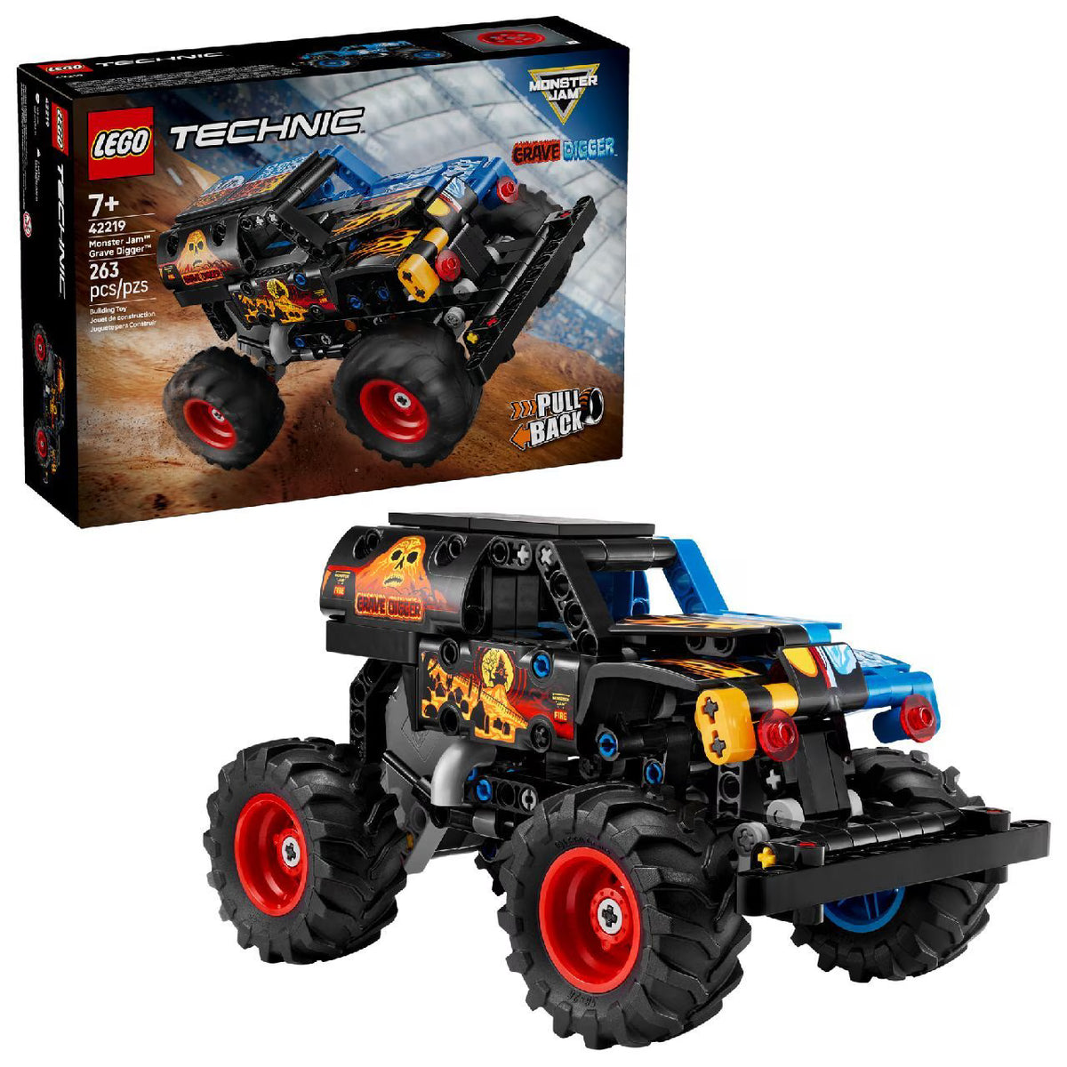 LEGO Technic Monster Jam Grave Digger Fire And Ice 42219 — image 1