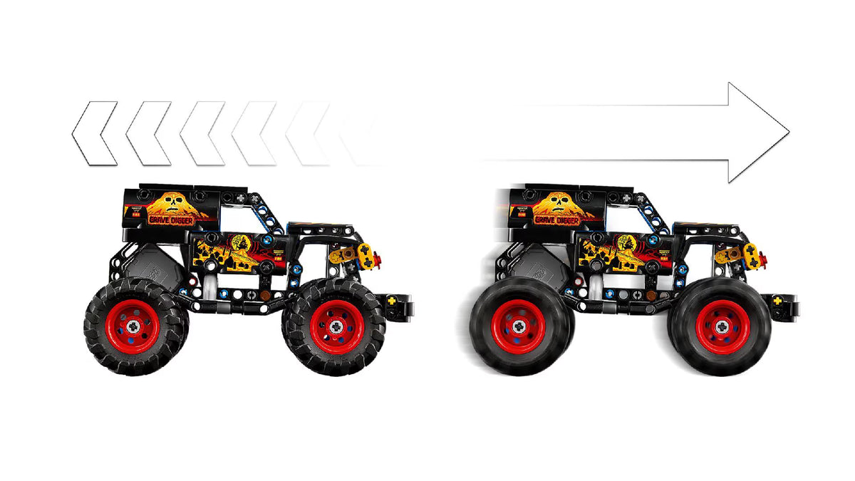LEGO Technic Monster Jam Grave Digger Fire And Ice 42219 — image 6