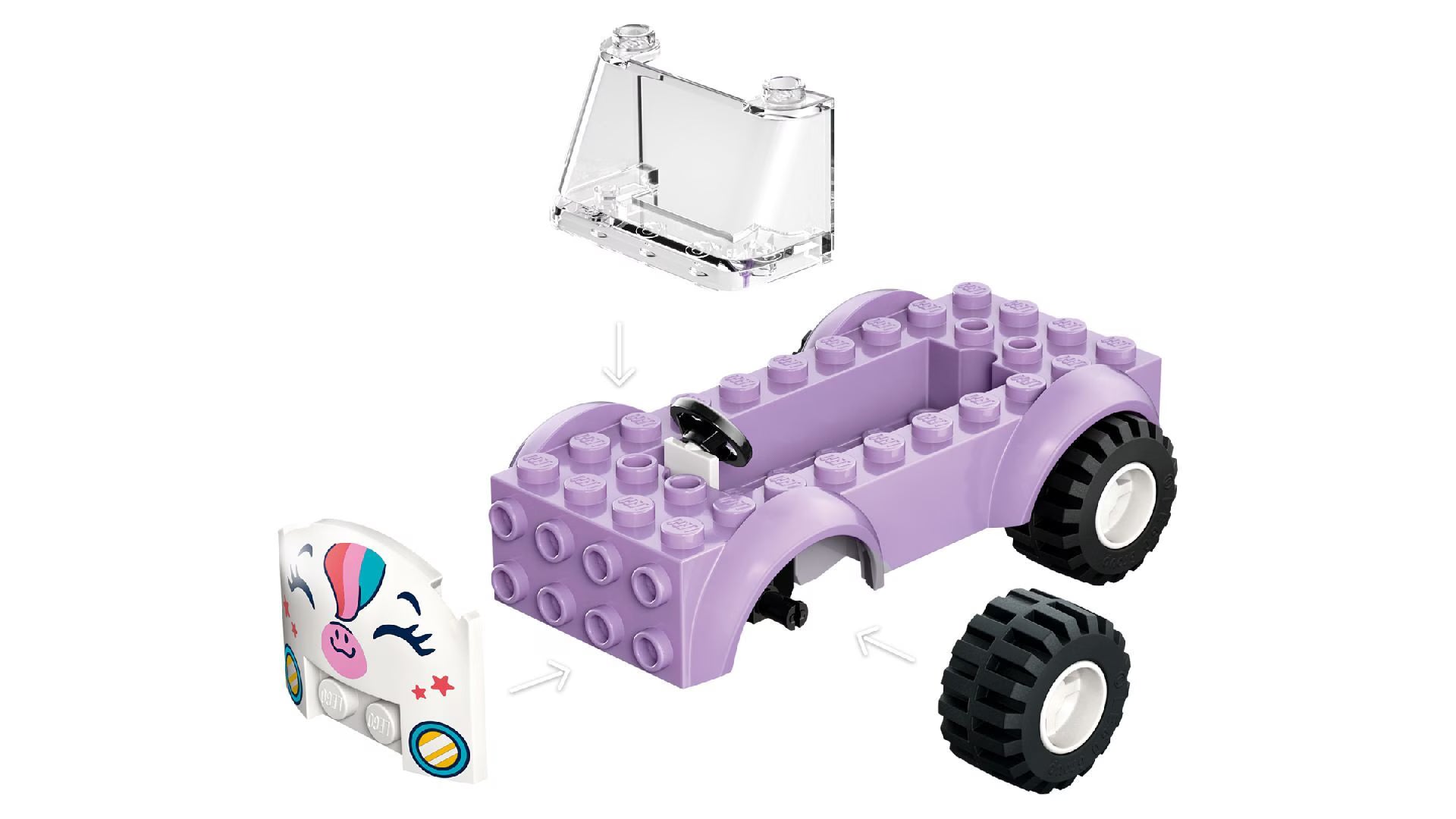 LEGO Friends Unicorn Cake Delivery Car 42675 - Colorland Toys