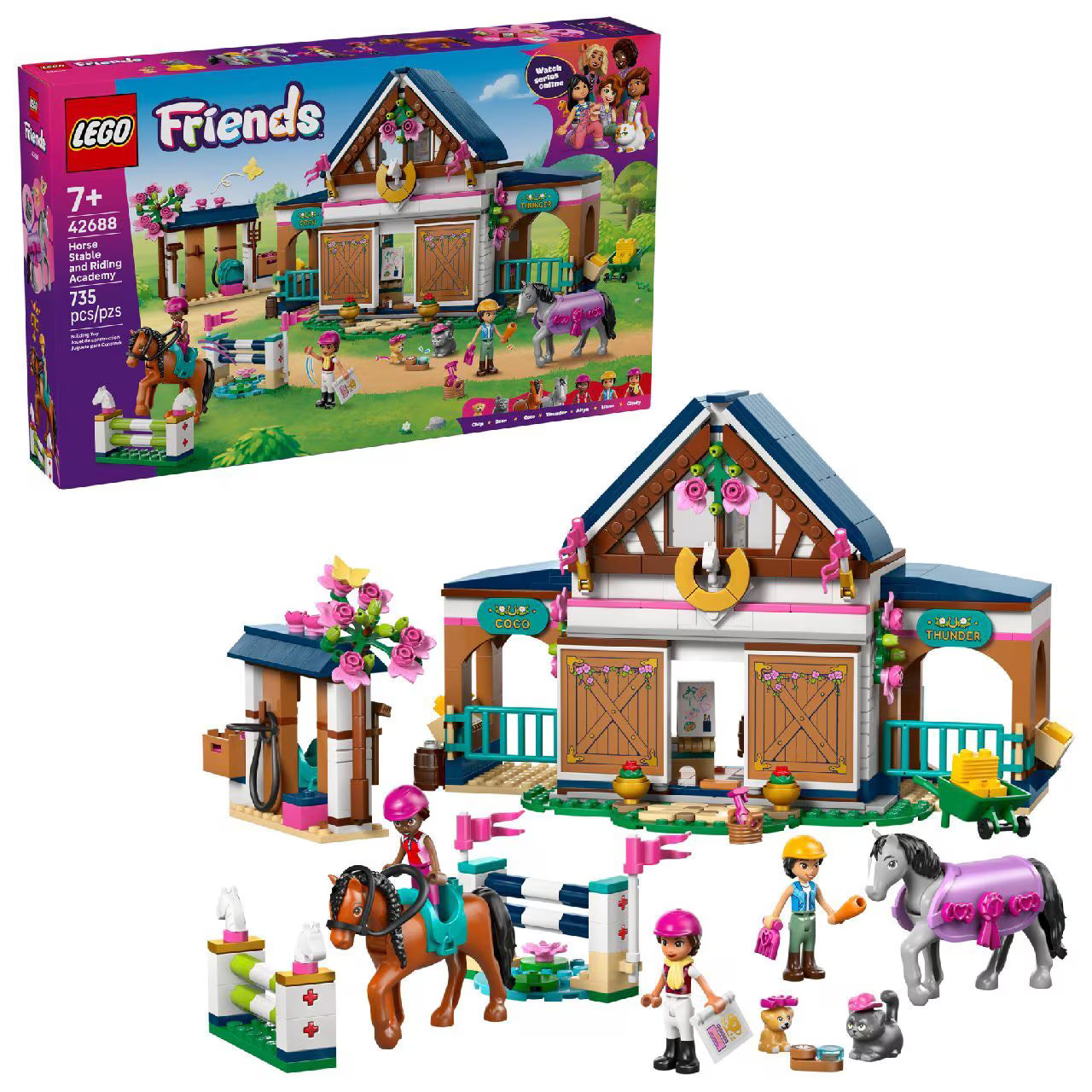 LEGO Friends Horse Stable And Riding Academy 42688 - Colorland Toys