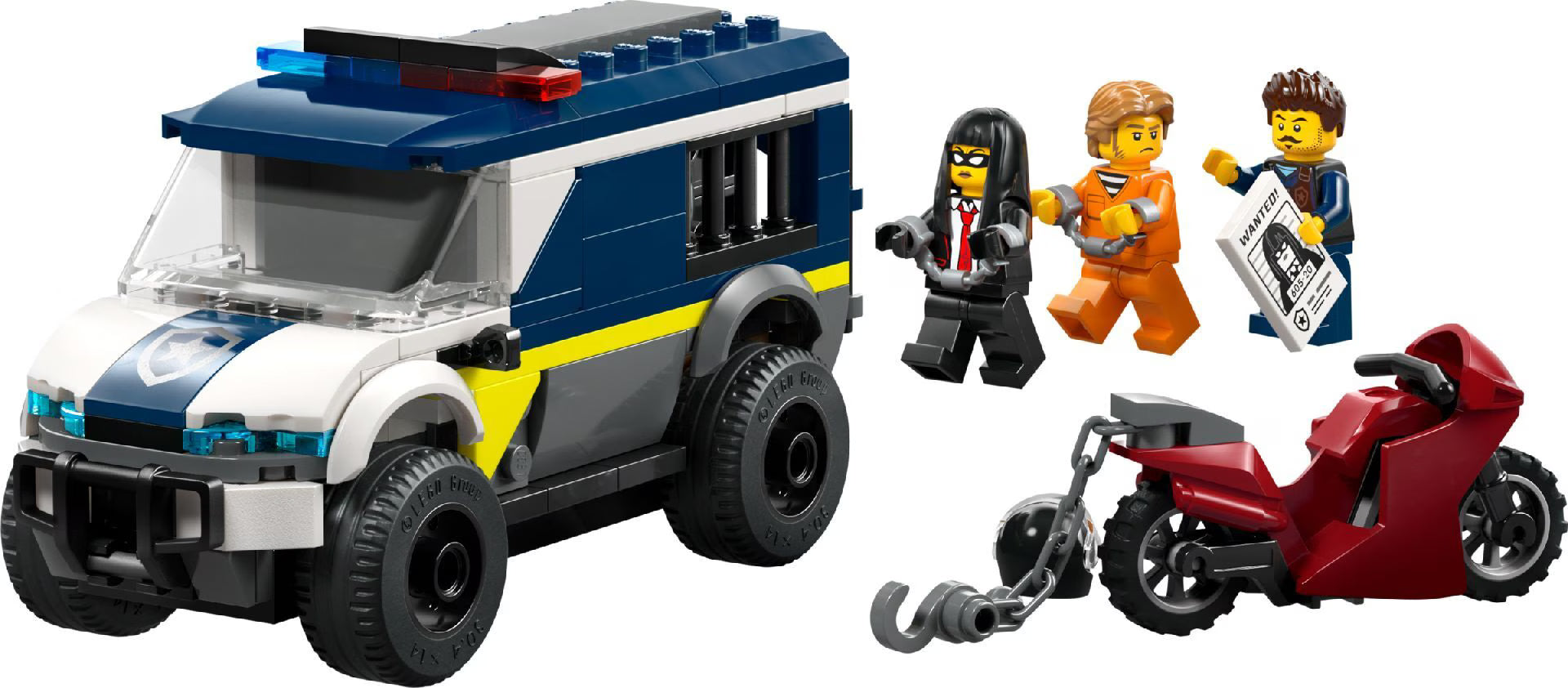 LEGO City Police Prisoner Transport Van 60479 - Colorland Toys