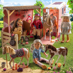 Our Generation Abigale Doll With Pleated Skirt And Hat - Colorland Toys