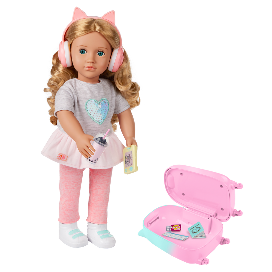 Our Generation Activity Travel Doll With Accessories Linzi BD31709Z — image 1