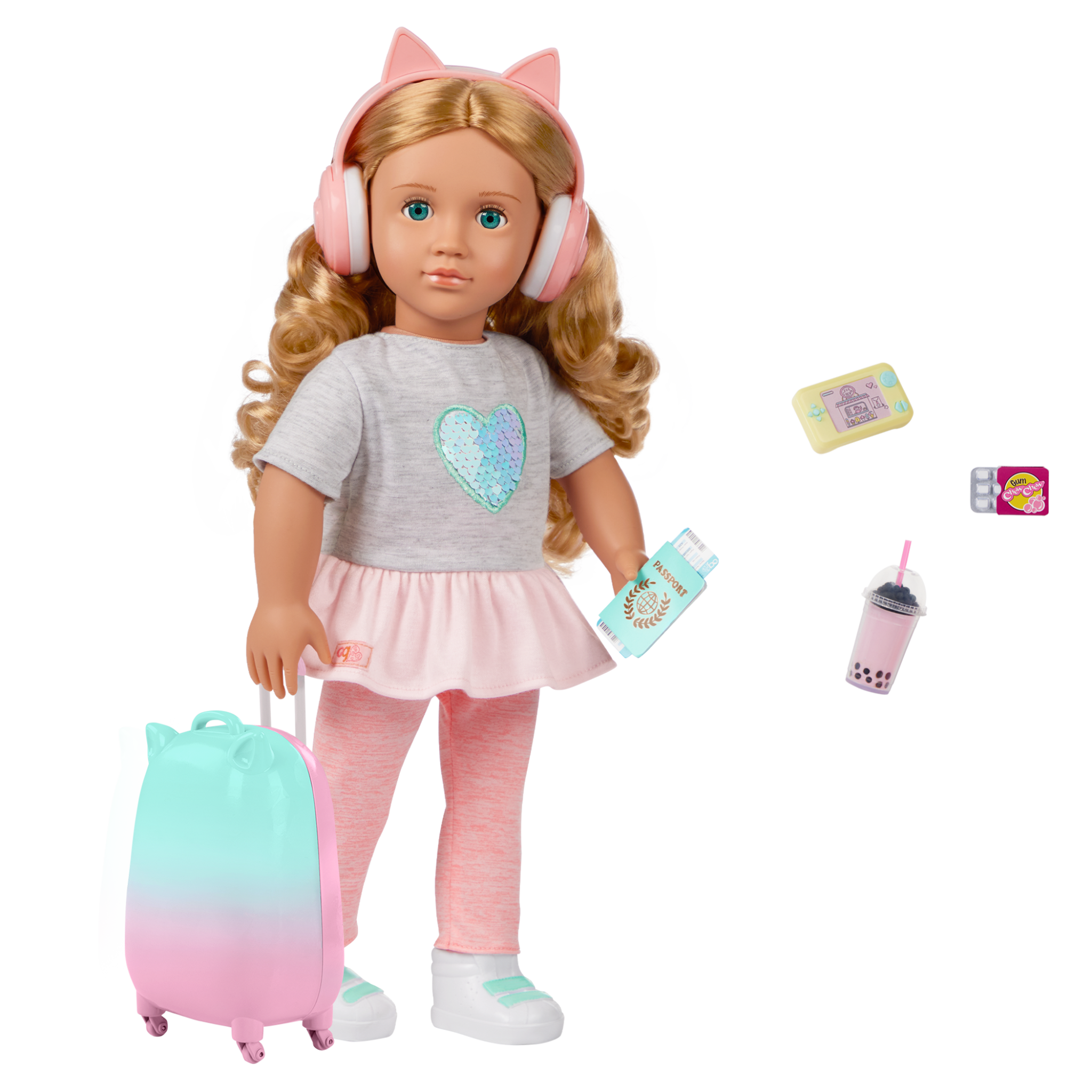 Our Generation Activity Travel Doll With Accessories Linzi BD31709Z - Colorland Toys