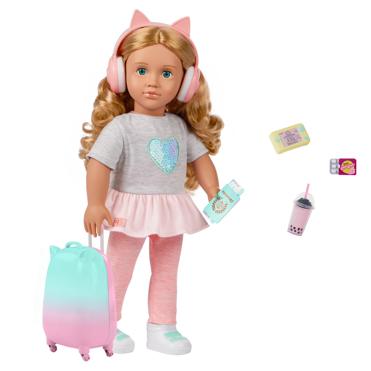 Our Generation Activity Travel Doll With Accessories Linzi BD31709Z — image 3