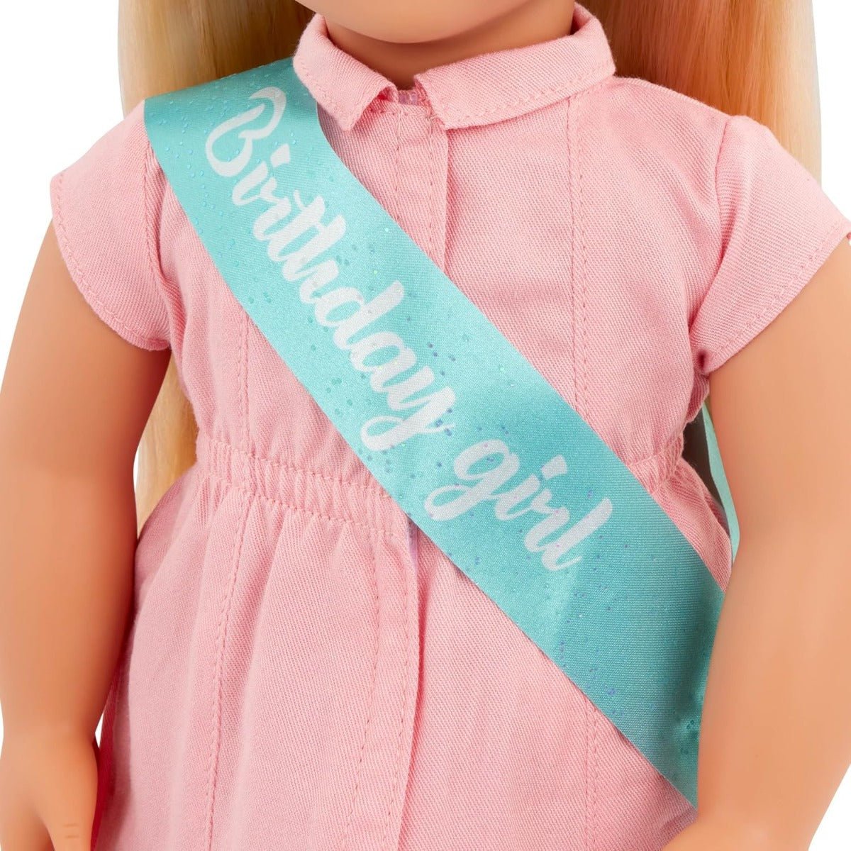 Our Generation Brenna Birthday Doll With Pink Dress - Colorland Toys