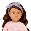 Our Generation Deluxe Chocolate Doll With Book, Coco BD31423Z
