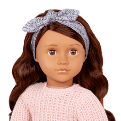 Our Generation Deluxe Chocolate Doll With Book, Coco BD31423Z - Colorland Toys