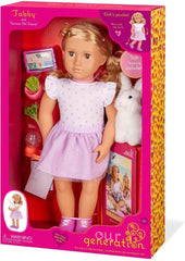 Our Generation Deluxe Pet Lover Doll With Book - Colorland Toys