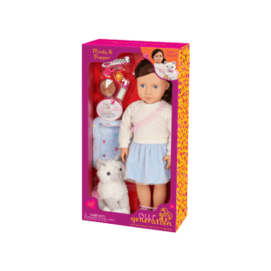 Our Generation Doll And Pet Kitten With Acc. BD31532Z - Colorland Toys