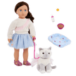 Our Generation Doll And Pet Kitten With Acc. BD31532Z