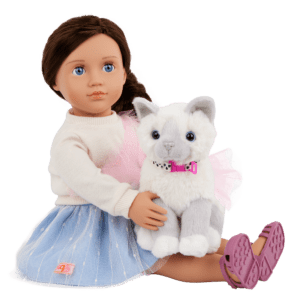 Our Generation Doll And Pet Kitten With Acc. BD31532Z - Colorland Toys