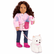 Our Generation Doll & Pomeranian Pup With Accs, Ines & Jojo BD31737Z