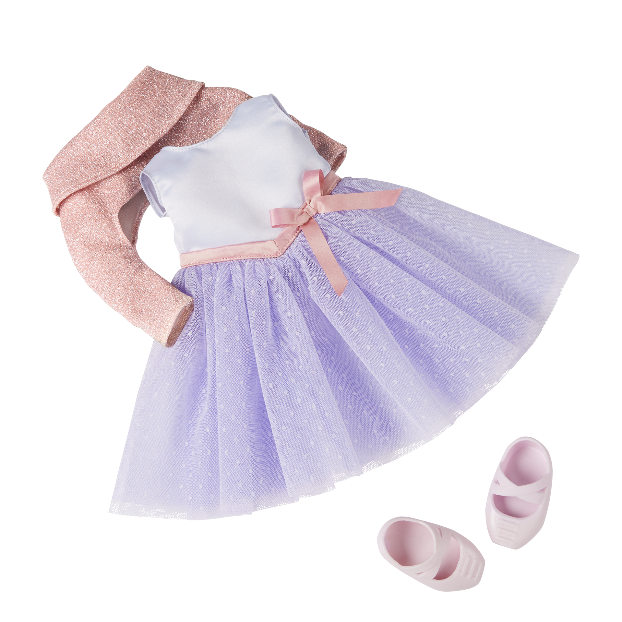 Our Generation Doll With Ballerina Dress & Sweater Jillie BD31597Z - Colorland Toys