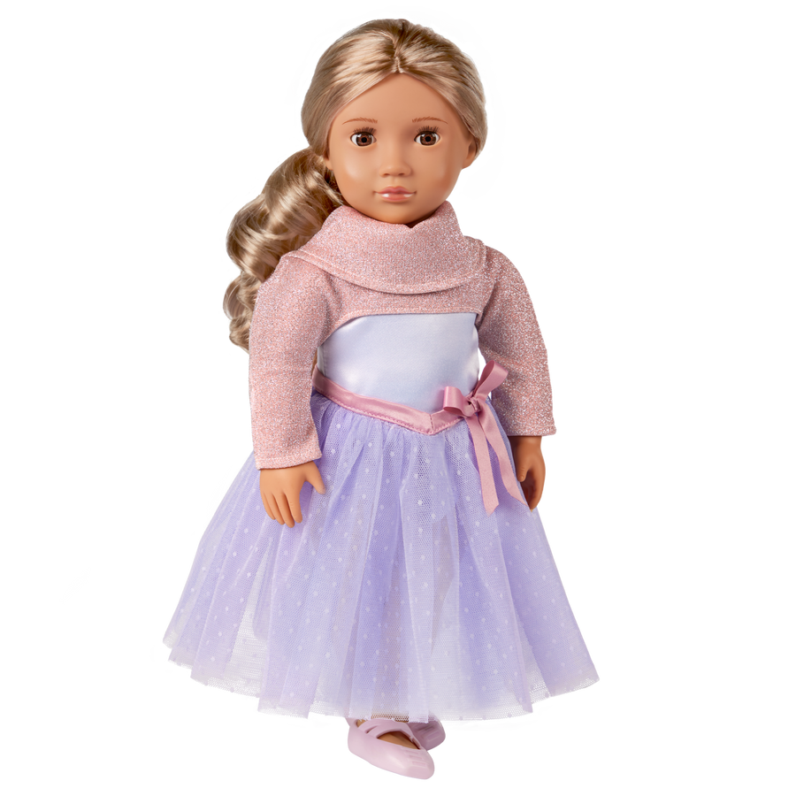 Our Generation Doll With Ballerina Dress & Sweater Jillie BD31597Z — image 3