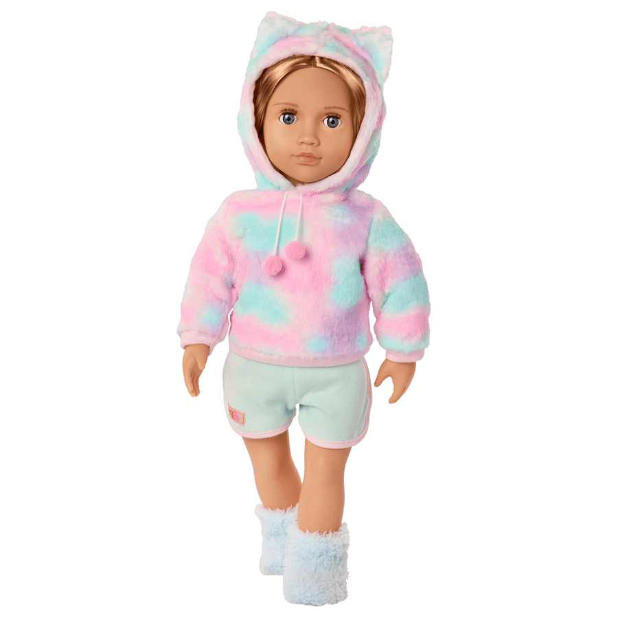 Our Generation Doll With Cat Pajama Mandy BD31592Z — image 3