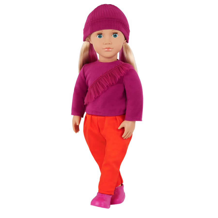 Our Generation Doll With Color Block Outfit Shay BD31554Z — image 3