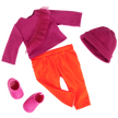 Our Generation Doll With Color Block Outfit Shay BD31554Z