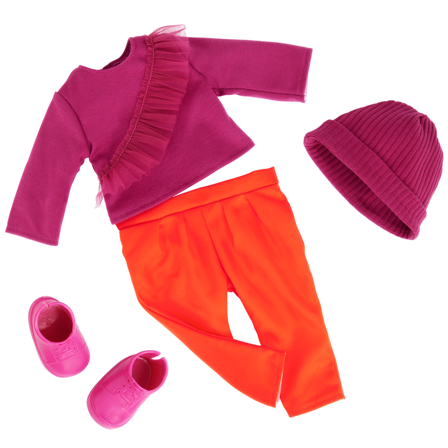 Our Generation Doll With Color Block Outfit Shay BD31554Z — image 2