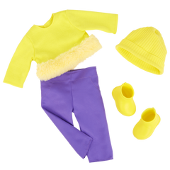 Our Generation Doll With Color Block Outfit Sola BD31555Z - Colorland Toys