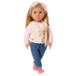 Our Generation Doll With Glam Fur Vest Emmie BD31705Z