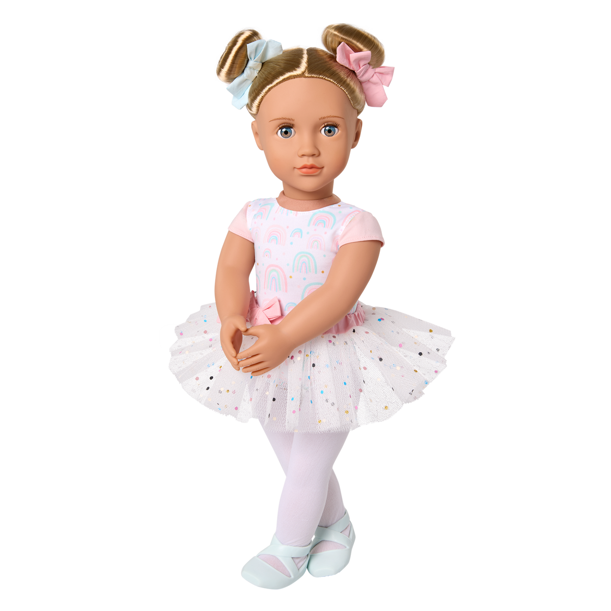 Our Generation Doll With Rainbow Ballet Outfit Kassia BD31723Z - Colorland Toys