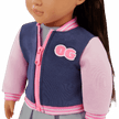 Our Generation Doll With School Outfit And Bomber Jacket BD31741Z