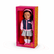 Our Generation Doll With School Outfit And Bomber Jacket BD31741Z