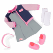 Our Generation Doll With School Outfit And Bomber Jacket BD31741Z