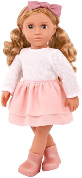 Our Generation Effie Doll With Pink Frilly Skirt Outfit - Colorland Toys