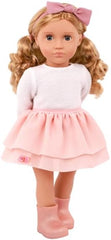 Our Generation Effie Doll With Pink Frilly Skirt Outfit - Colorland Toys