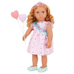 دمية إسمي من مجموعة أور جينيريشن بفستان وحذاء مزينين بالكشكش